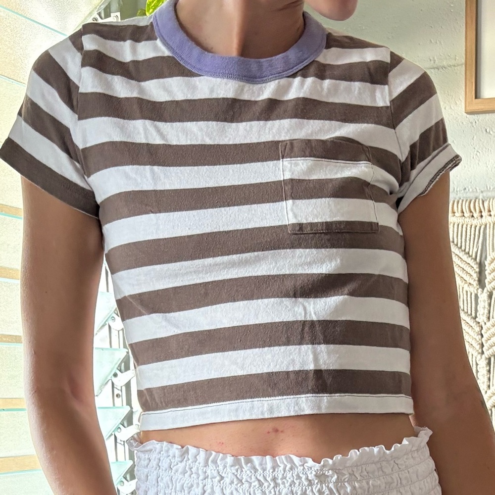 Madewell White Short Sleeve Tee